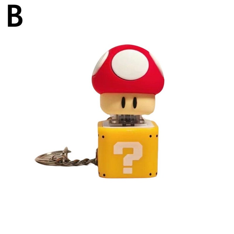 Wooden fish keypad with sound effects and merit accumulation device; high-value keychain pendant wooden fish keypad